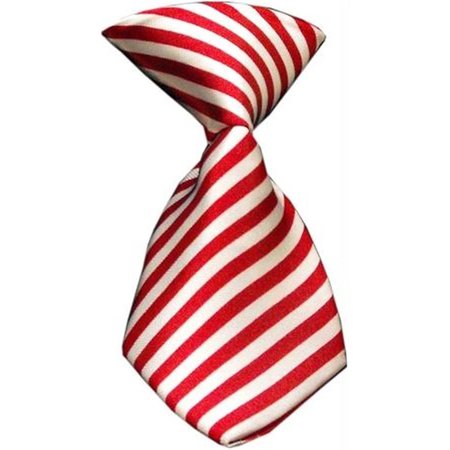 UNCONDITIONAL LOVE Dog Neck Tie Candy Cane Stripes UN806720
